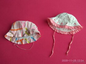 Dětské čepice a kšiltovky do věku 6let - 7