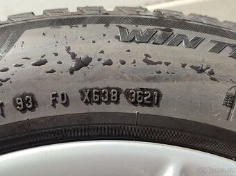Zánovní ALU komplet BMW 16" 5x112 ET22 pneu 205/60/16 - 7
