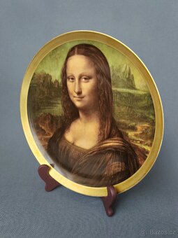 Sběratelsky talíř podle Leonardo Da Vinci "Mona Lisa" - 7