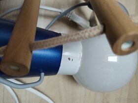 Sada lustr a lampička človíček Massive Philips krásné. - 7