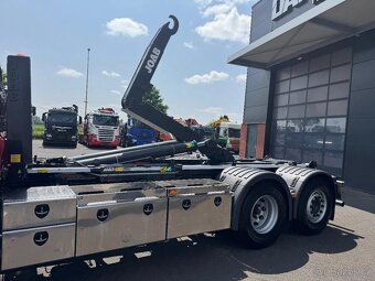 Scania G 410 LB-6x2–Hákový nosič kontejnerů+HR-HMF 2620 K5 - 7