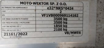 RENAULT MASTER 2,3DCi120kw,RV12/2022,TWINCAB,10PAL,ČR,TOP - 7