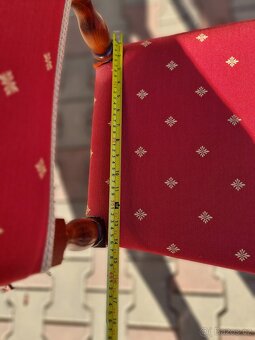 Židle rustikální masiv 2ks - 7