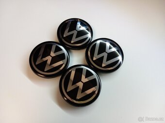 Středové krytky Vw, 56x52mm, nové logo VW - 7
