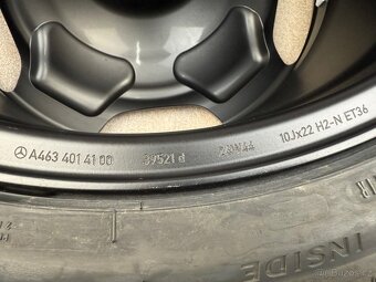 TOP letní kola Mercedes G63 AMG W463 R22 Monoblock - 7