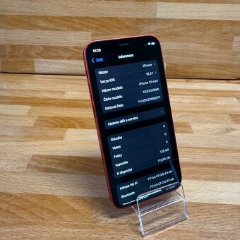 iPhone 12 mini 128GB, červený (12 měsíců záruka) - 7