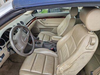 Audi A4 Cabrio 3.0 manuál - 7