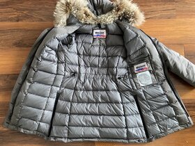 PÉŘOVÝ KABÁT ČI PARKA BLAUER - vel. S - 7
