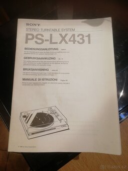 Gramo Sony PS LX 431 - 7
