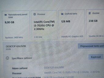 LENOVO V130-15IKB i3 7gen 8/256Gb - 7