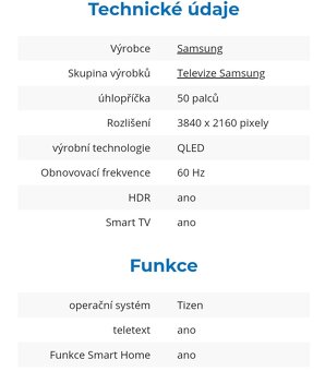 Samsung 4k 50" Qled - 7