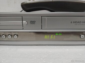 Philips DVP3100V, 6 hlav, HIFI stereo  DVD a VHS Combo video - 7