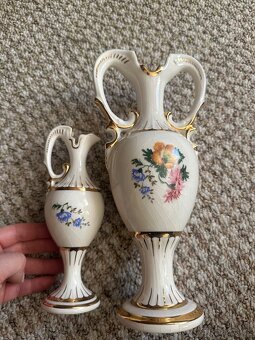 Růžový porcelán, porcelánová sada - 7