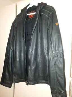 Kožená bunda/ nová/unisex/oversize - 7