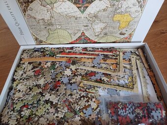 Puzzle , Clementoni Antická námořní mapa 6000 dílků - 7
