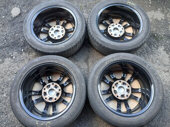 Prodám sadu ALU kol Brock 235/50 R18 letní - 7