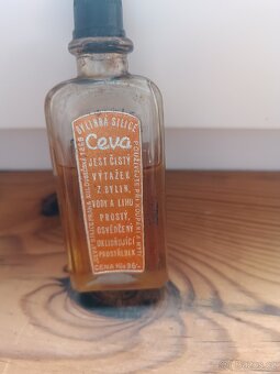 Retro starý bylinný přípravek CEVA - 7