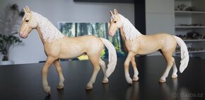 Schleich koně koníci Ryzák. Lusitano, Achal, různé - 7