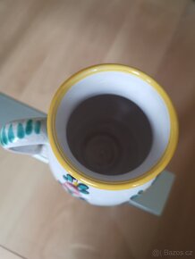 Tupeská keramika / malovaný džbánek - 7