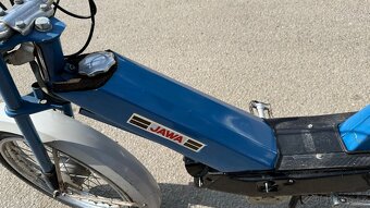 JAWA BABETA 207 PŮVODNÍ STAV -Modrá-ORIGINÁL - 7