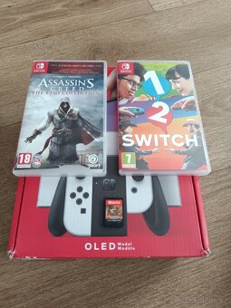 Nintendo switch OLED + hry - 7