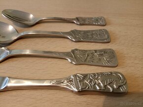 Nicro Berndorf lžíce lžička vidlička nůž příbory - 7