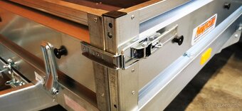 přívěsný vozík sklopný 1600 kg– 380x180x25 cm - 7