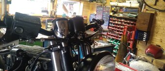 Honda CX 500 nedokončená stavba - 7