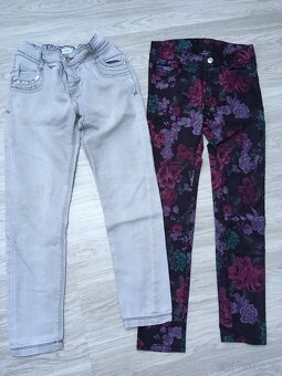 Balík dívčího oblečení vel. 134-146 - 7