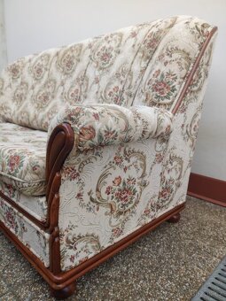 ROZKLÁDACÍ rustikální gauč, pohovka, sedačka - 7