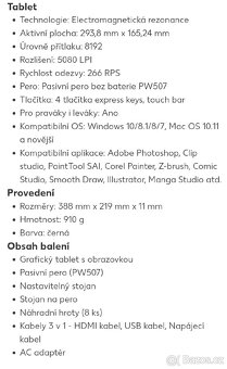 Grafický tablet, KAMVAS Pro 13 - 7