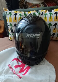 Helma na motorku Nolan,vel.XS - 7