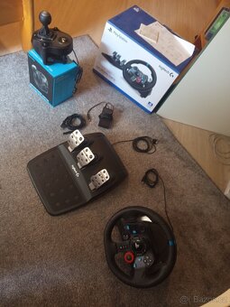 Herní volant Logitech g29 + řadící páka - 7