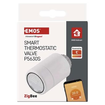 GoSmart digitální termostatická hlavice P5630S ZigBee - 7