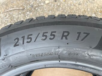4ks. Celoroční pneu 215/55/17.zn. Michelin. - 7