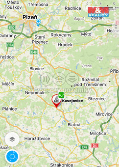 Prodej pozemku k bydlení, 1234 m², Kasejovice - 7