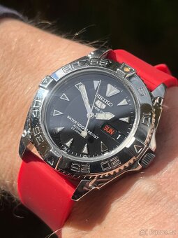 Hodinky Seiko diver / cerny ciselnik - 7