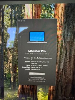 MacBook Pro 13” (2018) – i5 /8 GB/256GB SSD - 7
