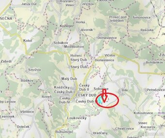 Prodám pozemky v katastrálním území Český Dub - louky - 7