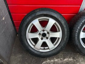 ALU kola 16" 7J ET40 + zimní pneu Dunlop 225/55/R16 - 7