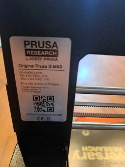 3D tiskárna MK3S Pruša - 7