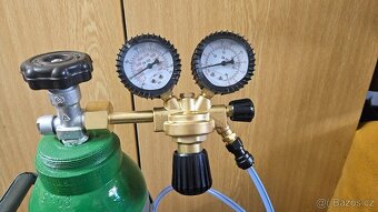 PLNÁ láhev tlaková bomba 6kg CO2 na svařování i Pivo - 7