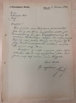 DOKUMENTY PO GENERÁL SS BERNHARD VOSS 2 - 7