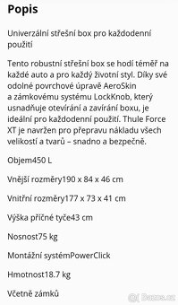 Střešní box Thule Force L - 7