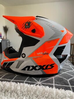 Motocross helma Axxis Wolf - 7