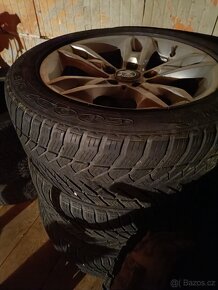 Alu kola 5x120r17 BMW zimni 225/50r17 - 7