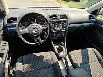 VW Golf VI 1.6 TDI 77kw Kombi Klima Model 2013 Nová Stk.. - 7