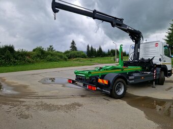Mercedes Atego 1218 hákový nosič kontejnerů s hyd.rukou - 7