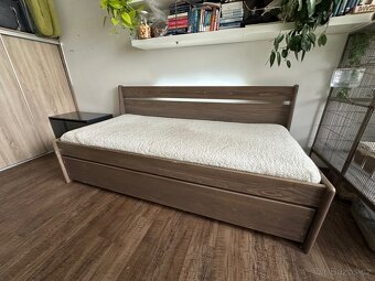 Rozkládací postel z masivu - 7