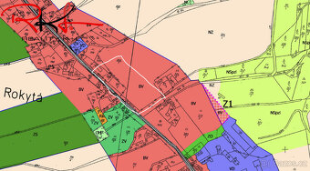 Prodej, stavební pozemek, Horní Rokytá - 7